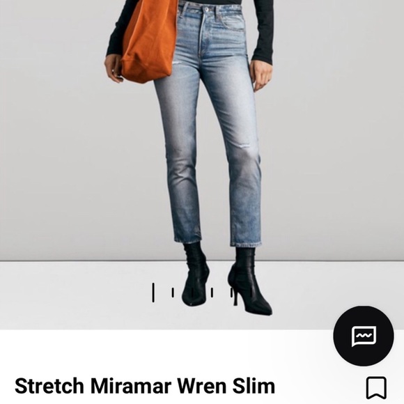 RARE! ✨NEW✨ BNWT! Rag & Bone Liquid Miramar Wren “jeans” in 23/XXS! - Picture 6 of 13